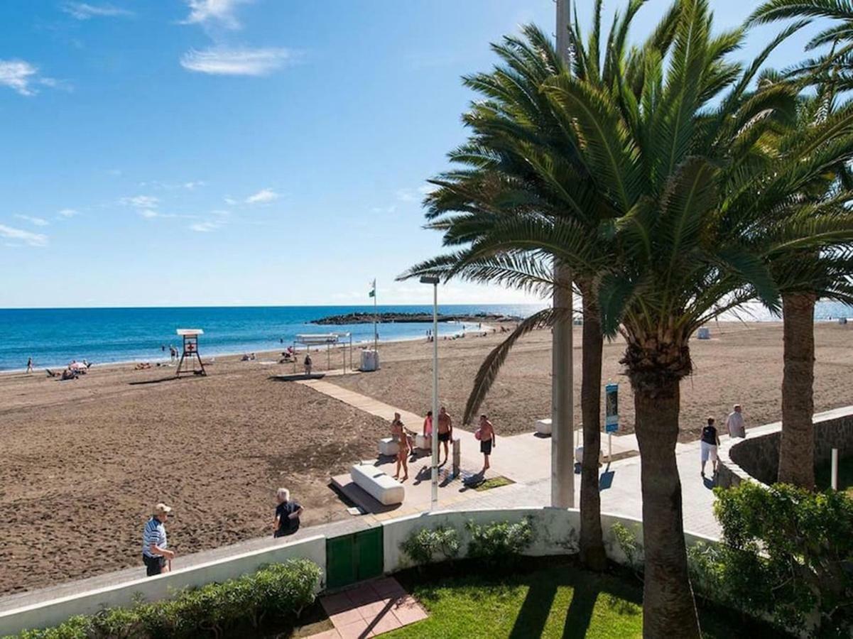 Primera Linea De Playa De Las Burras San Agustín Buitenkant foto