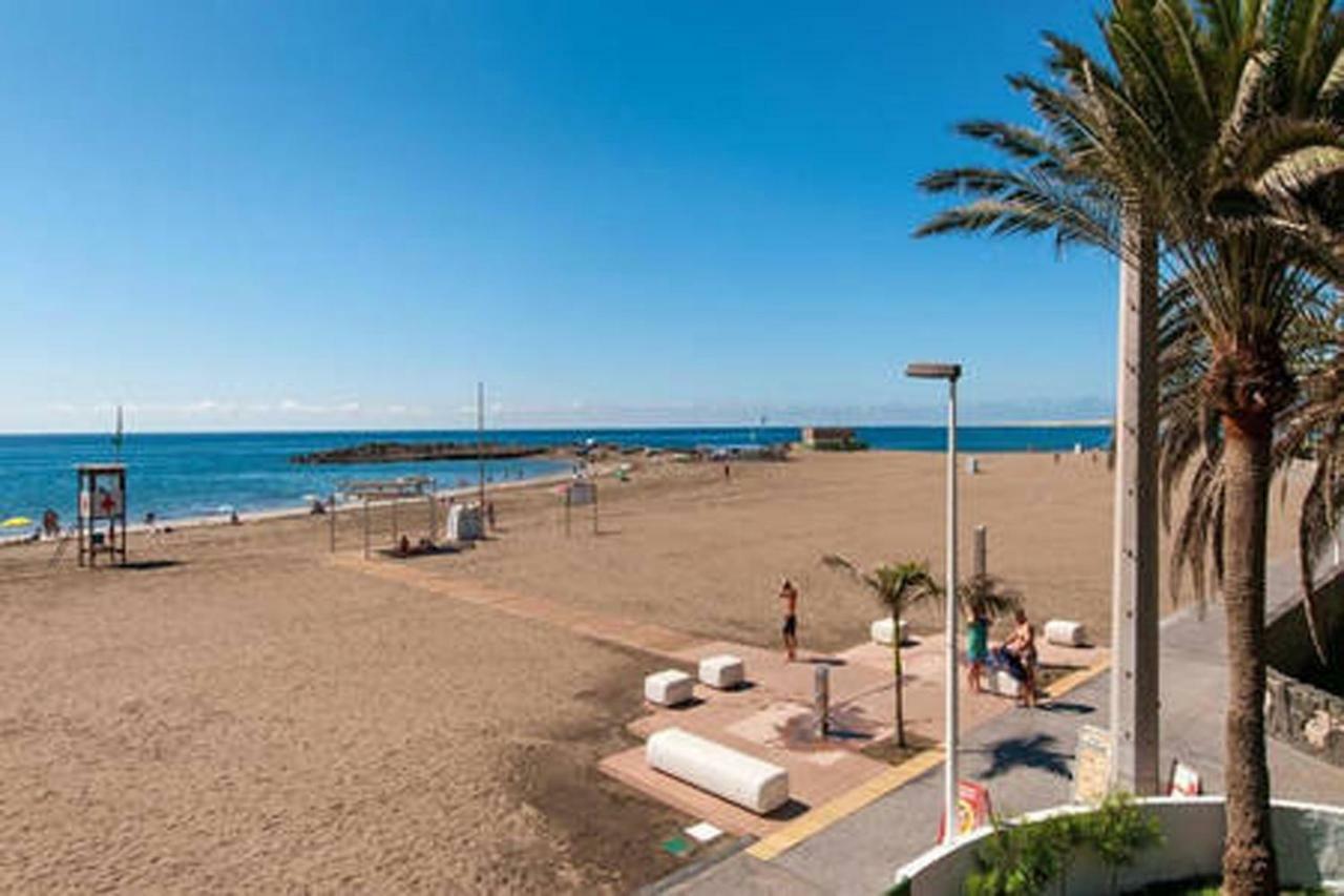 Primera Linea De Playa De Las Burras San Agustín Buitenkant foto